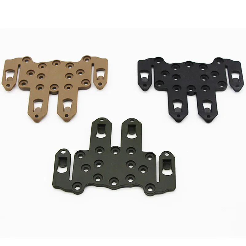 Connect Molle CQC Strike Platform Adapter Mount at Any Cqc Pistol Airsoft Rifle Gun Holster Quick Disconnect System with Screw