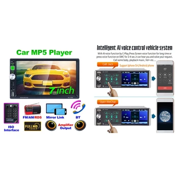 

1 Set 7 Inch 2Din Car Radio Bluetooth Car Mp5 Player & 1 Set 4.1 Inch Car Radio 1Din Contact Sn Multimedia
