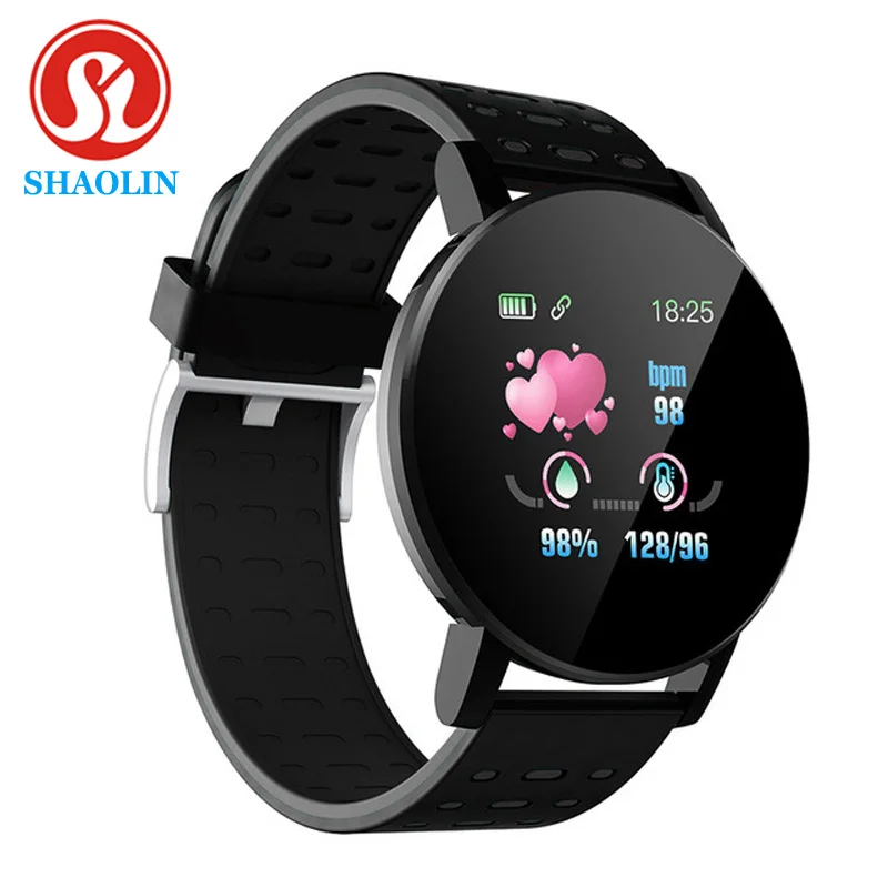 SHAOLIN Bluetooth Smart Watch Men Blood Pressure Smartwatch Women Watches Smart Band Sport Tracker For Android IOS