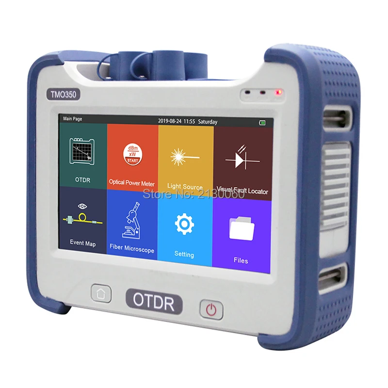 TMO350 OTDR оптический рефлектометр встроенный VFL OLS OPM с FC SC ST адаптер 1310nm 1550nm 32 30dB же NK5600