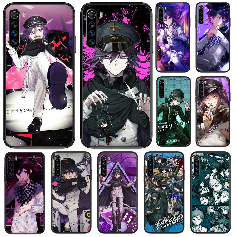 Телефонный чехол Danganronpa V3 для Xiaomi Redmi Note 4A 4X 5 6 6A 7 7A 8 8A 4 5A 8T Plus Pro черный силиконовый