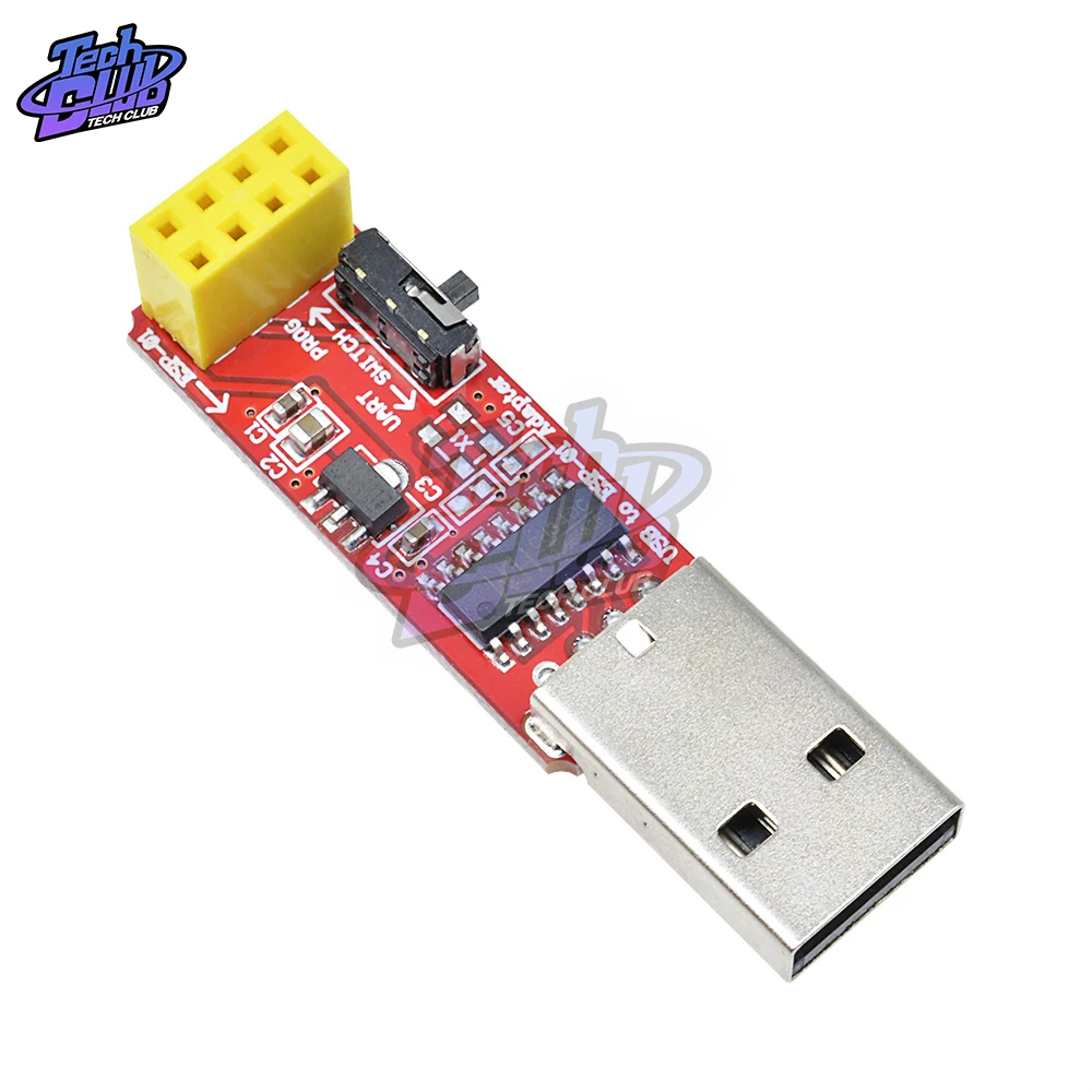CH340 USB to ESP8266 Serial ESP-01 ESP-01S ESP01 ESP01S Wireless Wifi Developent Board Module for Arduino Programmer Adapter