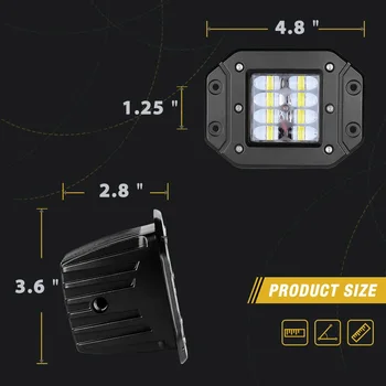 

Accessories Fog Lights Lighting Bulbs 7D Lens 24W Fog Lamp Front Bumper
