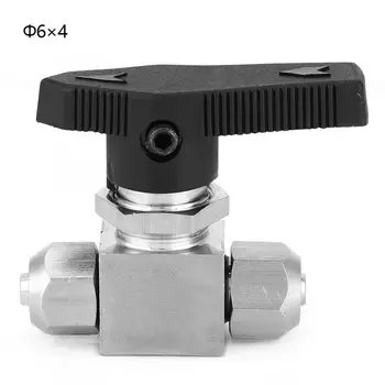 

Valve Parts Straight-in Ball Valve 304 Stainless Steel Quick Twisting Ball Valve For Water Air Pipe