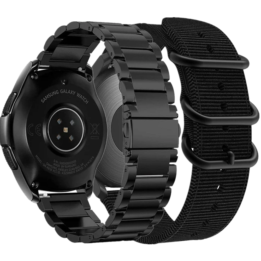 2-pack-bands-for-amazfit-gts-bip-band-for-galaxy-watch-3-active-2-samsung-gear