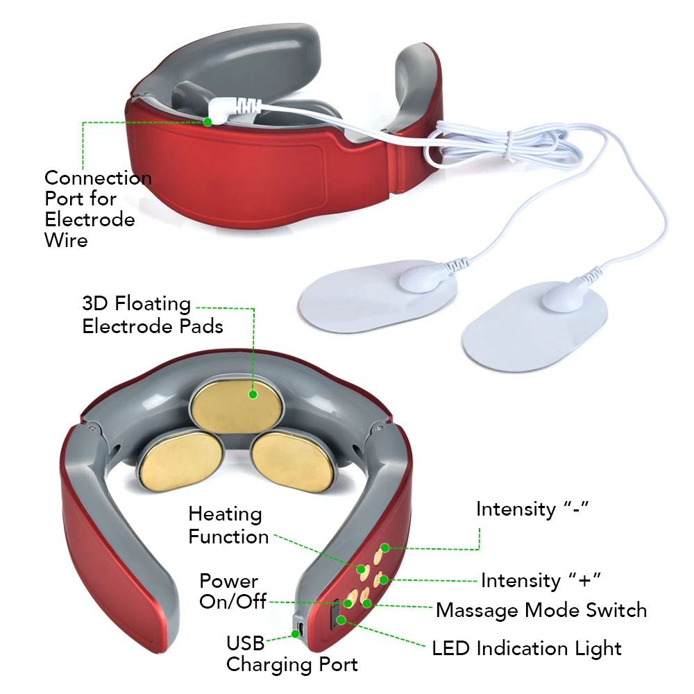 ELECTRIC PULSE NECK MASSAGER – Daro Beauty