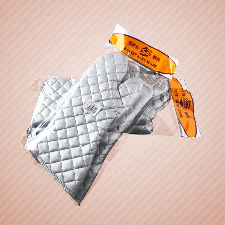 Thick Pure Cotton Microwave Oven Gloves High-temperature Resistant Insulation Gloves Oven Bakery Anti-hot Gloves