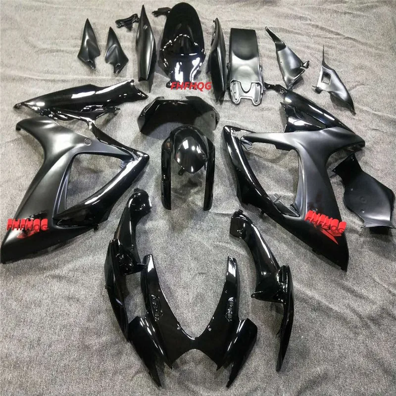 Лидер продаж обтекатель мотоцикла для SUZUKI GSXR 600 750 K6 06 07 Черный GSXR600 GSXR750 k6 2006 2007 ABS