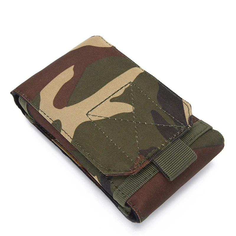 MOLLE system сумка для мобильного телефона, многоцветная камуфляжная Мужская Уличная ткань Оксфорд, тактическая спортивная поясная сумка