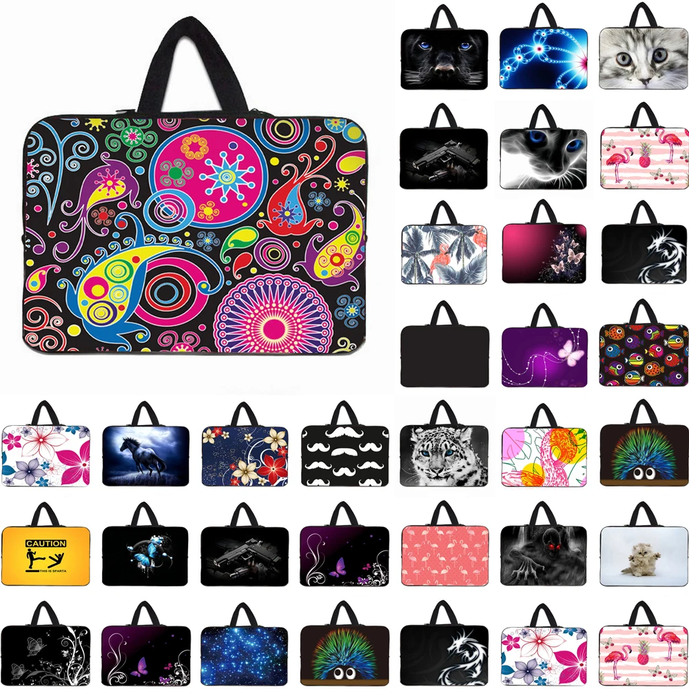 Laptop Handbag Briefcase Computer Accessories For 10/12/13/14/15/17 in Macbook Acer Sony Dell HP Neoprene 13.3 14.1 Notebook Bag