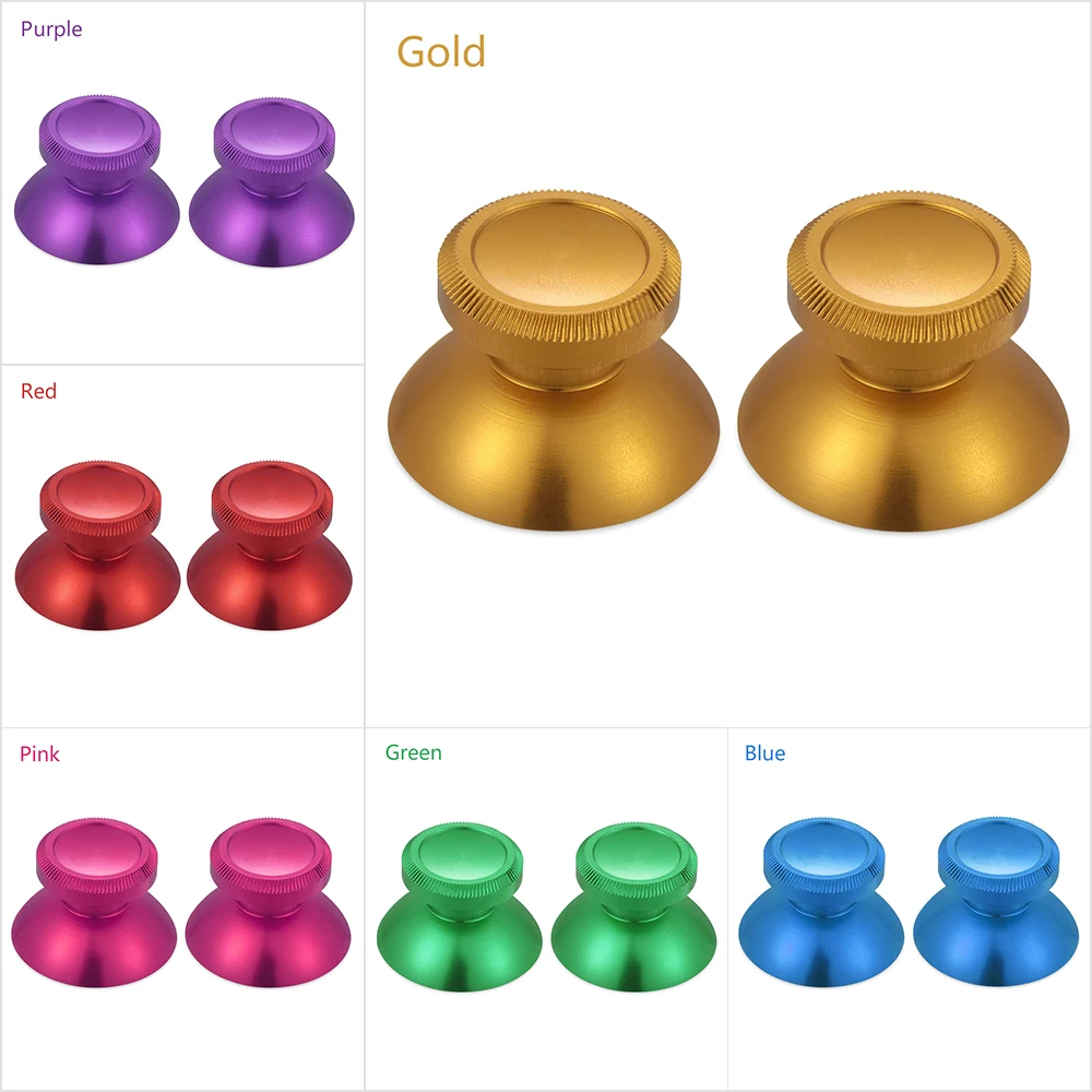 2 шт. цветной сменный алюминиевый контроллер аналоговый джойстик ручка для