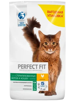 

PERFECT FIT PERFECT FIT STERILE for adult neutered cats and neutered cats with chicken