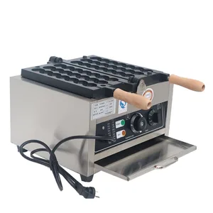 Electric Skewer Waffle Maker Machine Non Stick Gas Takoyaki Ball Shaped Waffle Baker Quail Egg Skewer