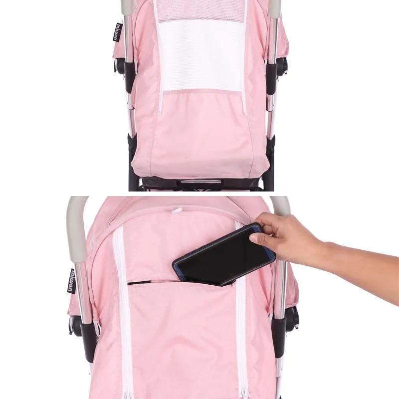  Mini Baby stroller Lightweight Baby cart Portable Baby trolley baby car multicolor One key operatio