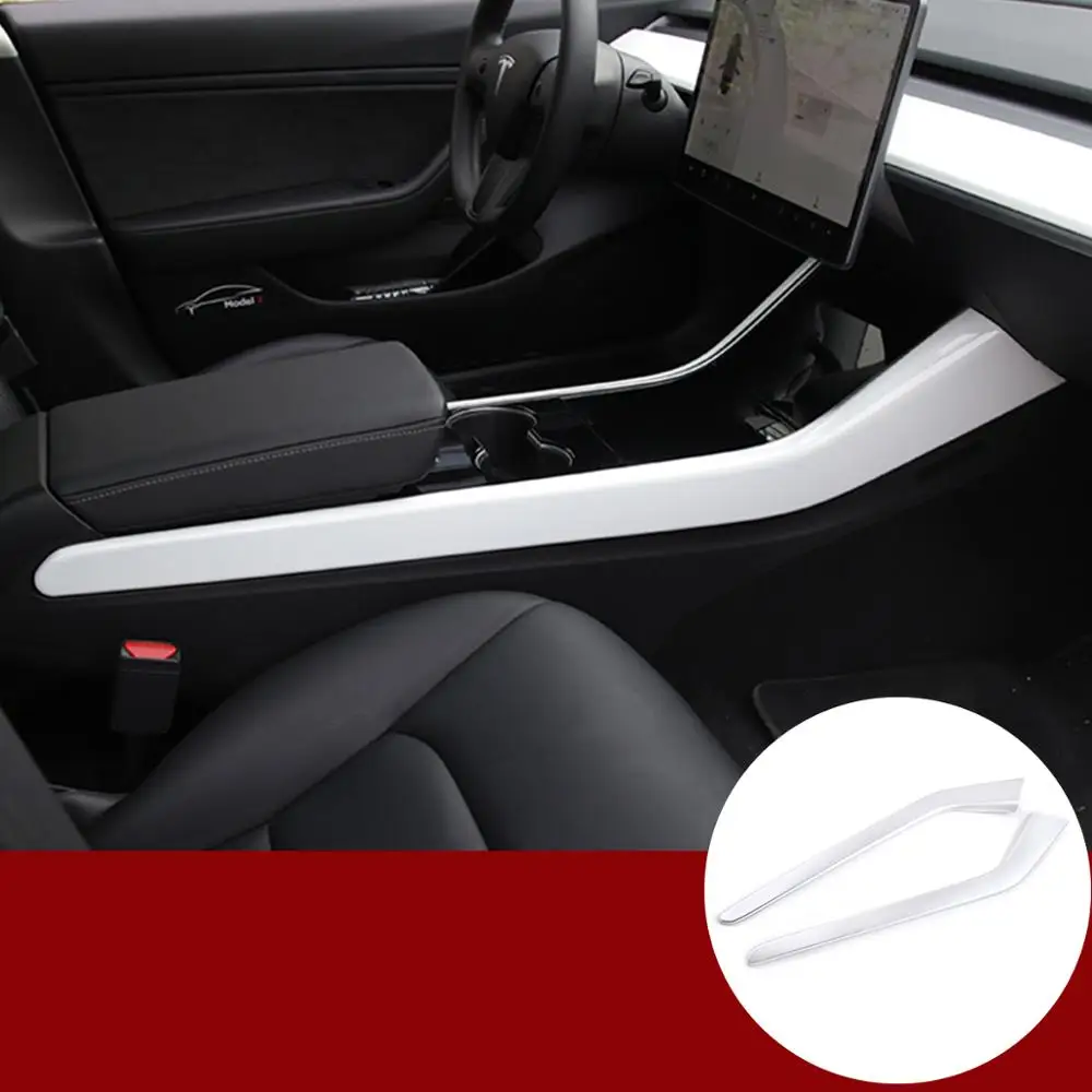 

Car Interior Accessories Car styling For Tesla Model 3 2016-19 For Tesla Model Y 2017-2020 Central Control Side Protective Patch
