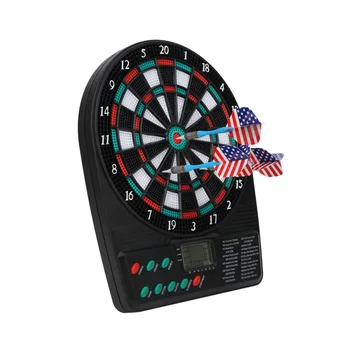 

Electronic Dartboard Game Set, LCD Display Automatic Scoring Dart Plate, Scoring Board Home Party Bar Entertainment Games