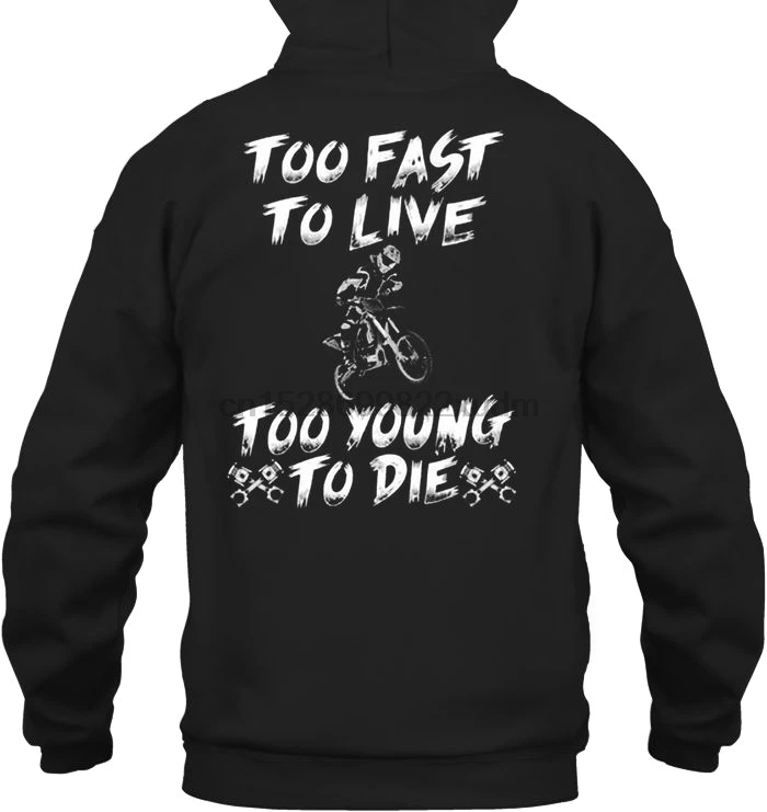 How fast is too fast. Too young to die футболка.