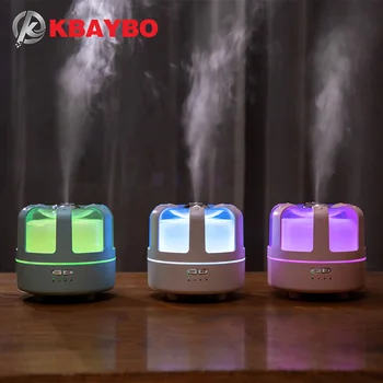 

KBAYBO 135ML air humidifier ultrasonic essential oil aromatherapy machine electric purifier with 7 kinds of LED change lights
