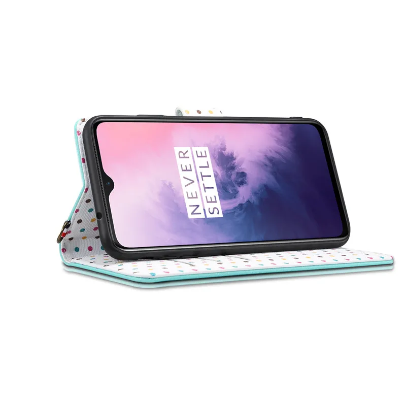 Роскошный кожаный магнитный флип-чехол для Oneplus 7 7Pro, официальный кошелек, подставка, чехол-книжка для One Plus 7 Pro, чехол-книжка с подставкой, Fundas
