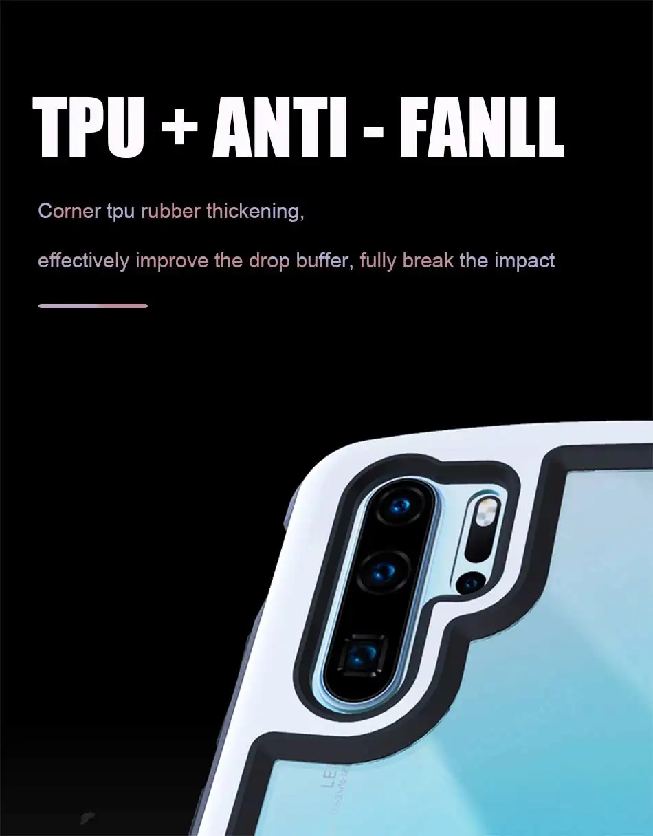 Роскошный противоударный полный чехол силиконовый чехол для huawei P30 Pro P20 mate 20 Прозрачные телефонные чехлы P30 P20 mate 20 Lite мягкий чехол