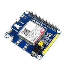 Waveshare 4G/3g/2G/GSM/GPRS/GNSS шляпа для Raspberry Pi, на основе SIM7600G-H, LTE CAT4, глобальная версия