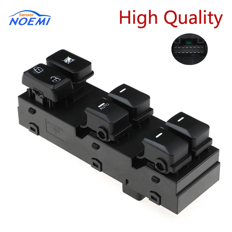 93570-3W300WK 93570-3W400WK Power Window Switch For KIA Sportage 2011-2016 Car With Red Light 93570-3W450WK 935703W300WK | Автомобили и
