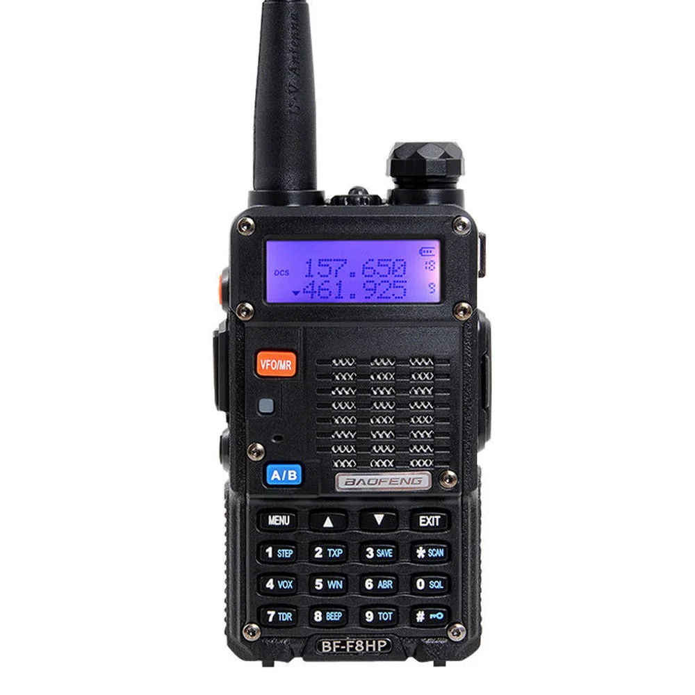 Профессиональный двухсторонний радиоприемник Walkie Talkie ж/аксессуары трансивер, монтируемый без инструментов частотный диапазон(МГц): 400-480 МГц 136-174 МГц
