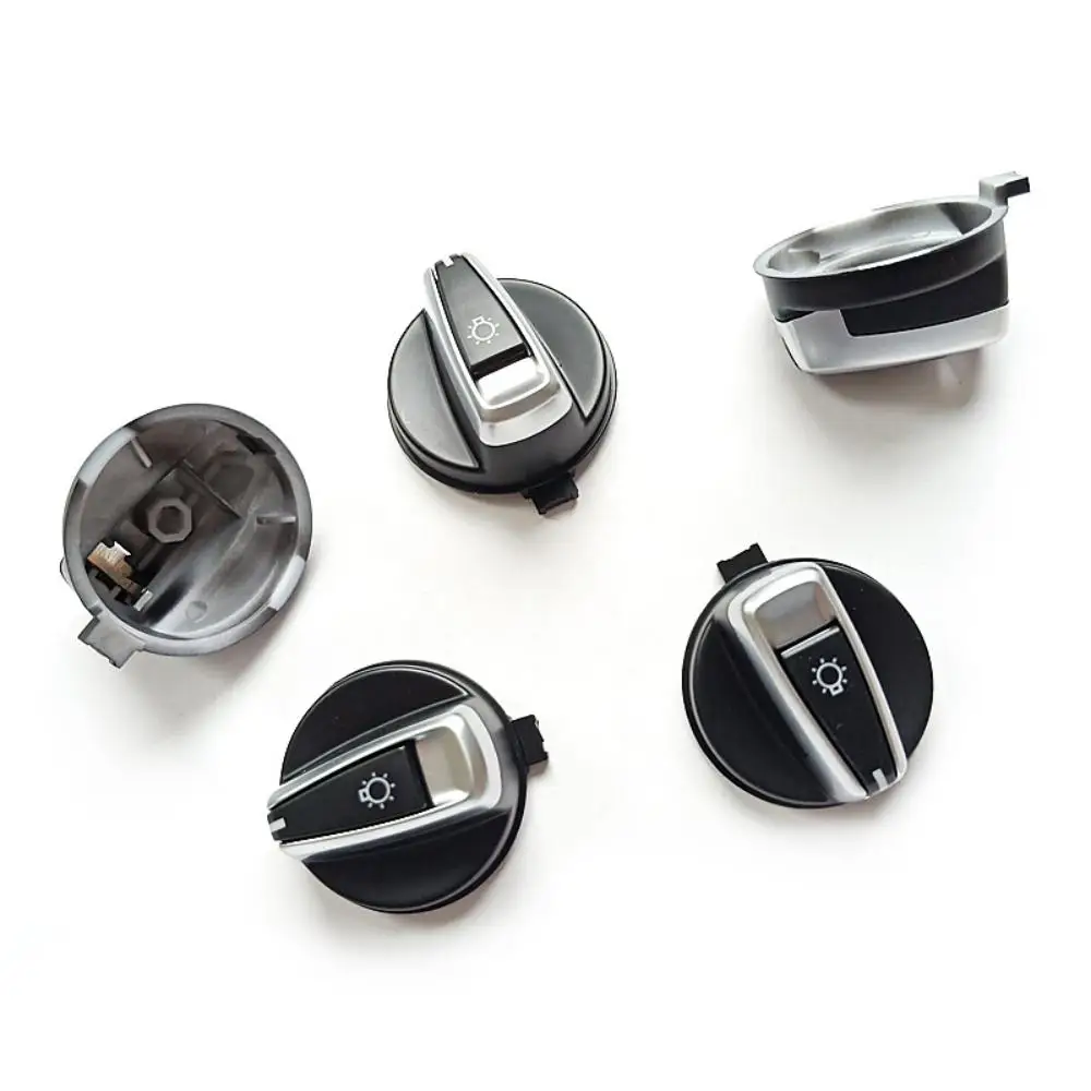 Car Headlight Button Headlamp Knob Headl Light Rotary Switch For BMW 1 3 X1 Series E84 E87 E88 E82 E90 E91 E92 E93 61316932794 dashboard lamp switch cover