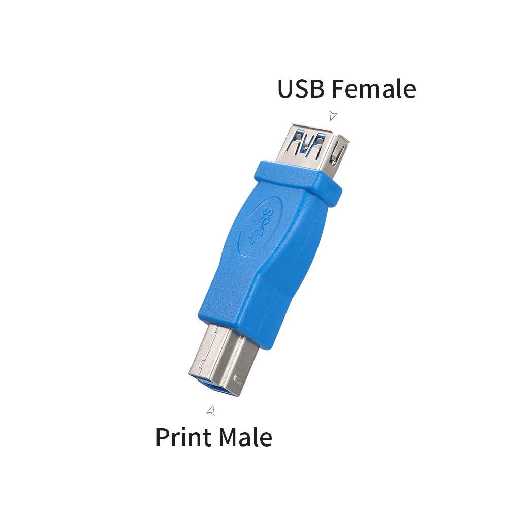 USB Type A Female to B Male адаптер USB3.0 конвертер для печати ноутбука| |