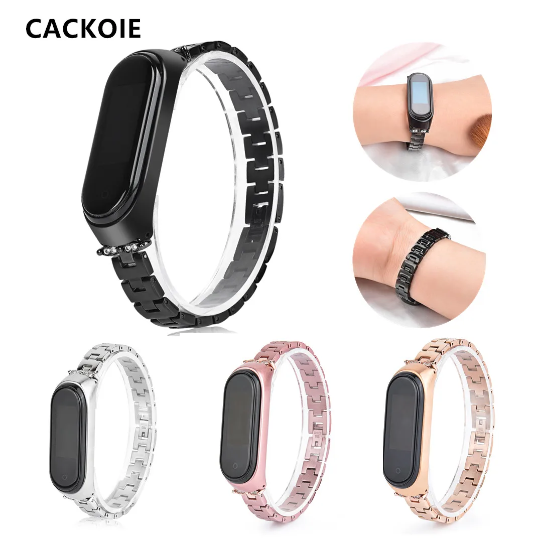 New Spot Stainless Steel Buckle Bracelet for Xiaomi Bracelets Fashion Accessories for Mi 4 Mi 3 1