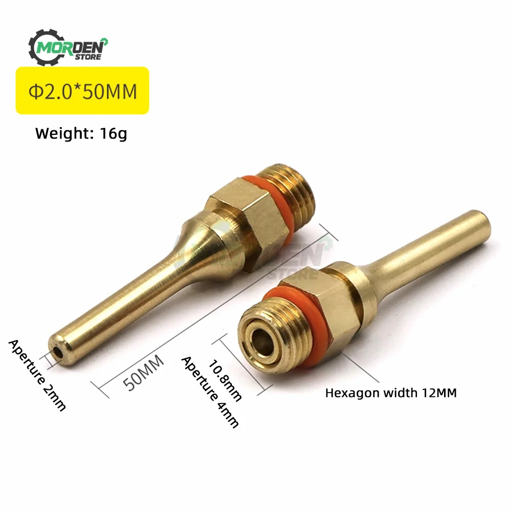 Pure Copper Hot Melt Glue Gun Nozzle 2.0x70mm 3.0x50mm 2.0x50mm Diameter Glue Gun Nozzle Tool Accessories for Welding Tools hot melt glue gun hot glue gun hot melt glue gun nozzle