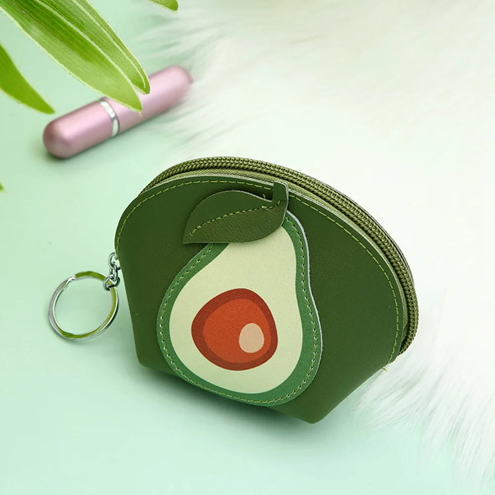 Маленький кошелек для детей, подарок для девочек, кошельки для монет, плюшевая мини сумка для денег, милые карманные наушники с фруктами, monederos