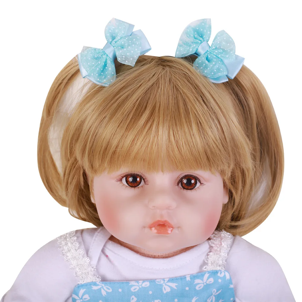 Pickwoo 55 см 48 см bebes кукла-реборн для маленькой девочки кукла из мягкого силикона и хлопка Boneca reborn Brinquedo подарок на день детей игрушки plamate