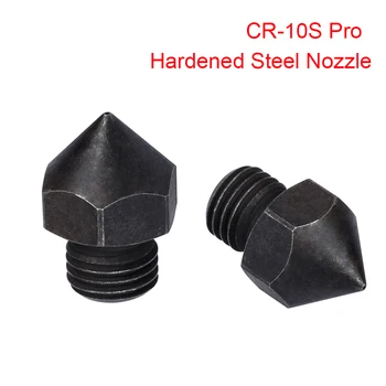 

3D Printer Parts CR-10S Pro Hardened Steel Nozzle To 3D Printer Hotend Extruder 1.75MM Filament For CR10/CR10S Heat Block Ender3