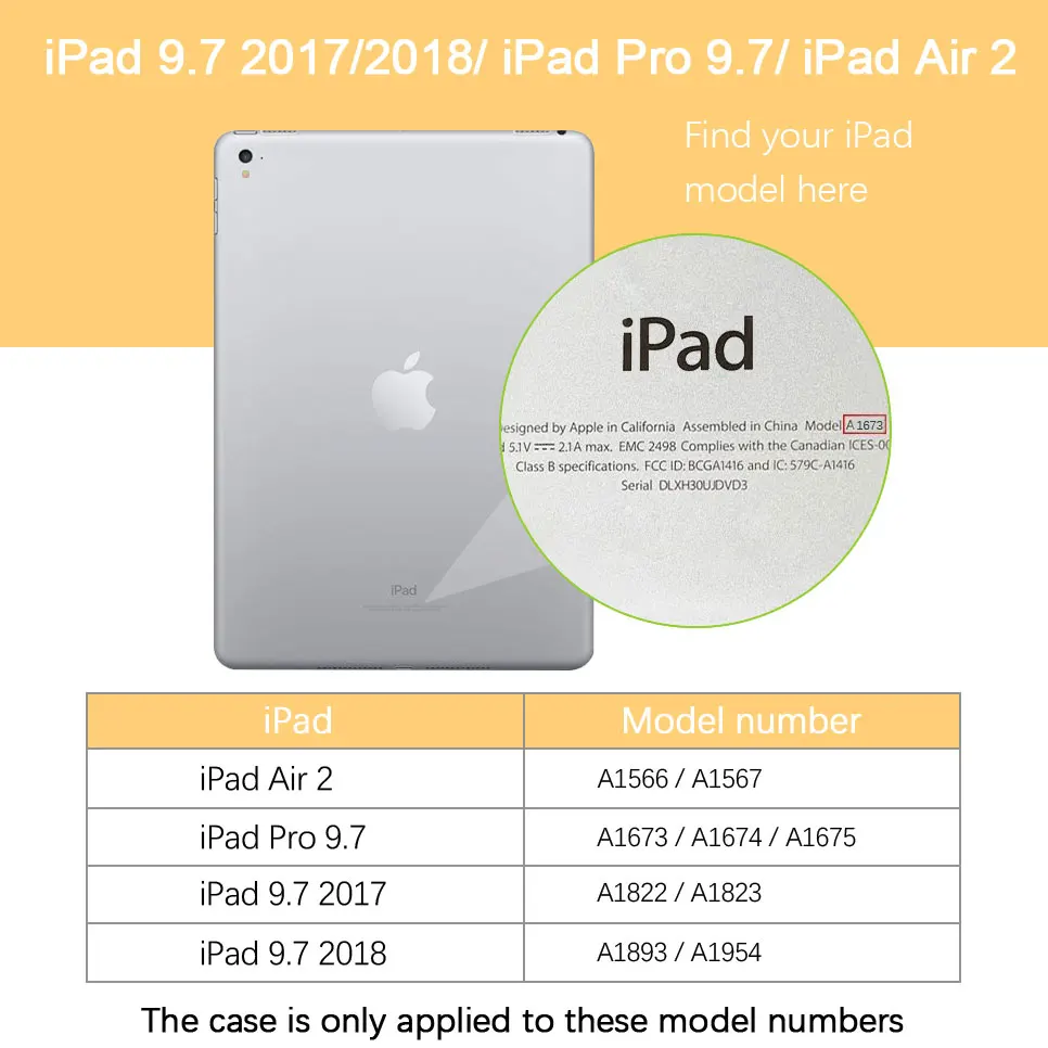Чехол BENTOBEN для iPad Air 2/iPad 9 7 2017/2018/Pro 5 го/6 го/7 го поколения 3 слойный полноразмерный