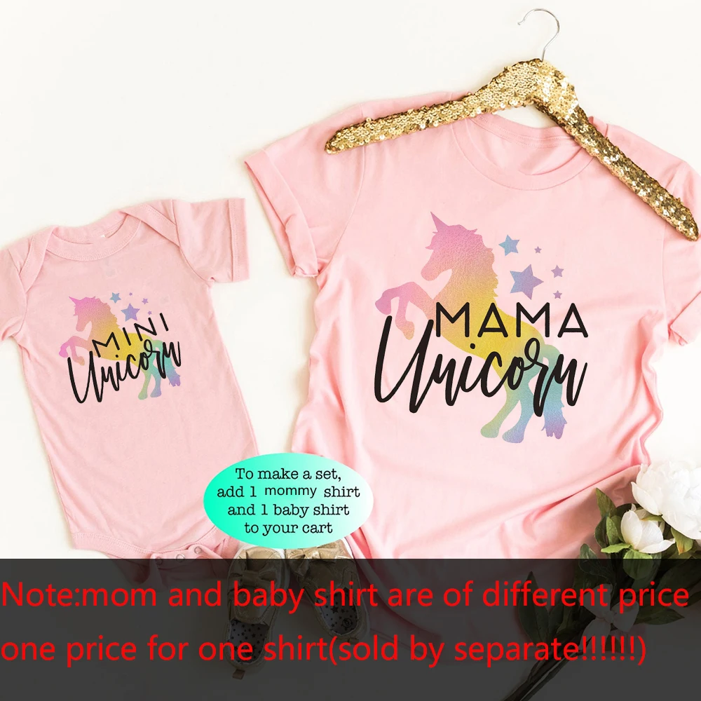 Mama Unicorn Mini Unicorn Shirts 