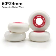 Agreessive Skating Wheel 60mm 57mm 90A Drift Sliding Inline Skates Roller Skating Tyre Shift UFS ILQ-11 Patins Skateboard Wheels