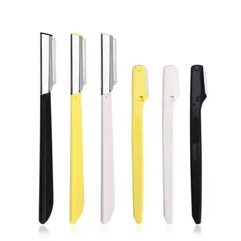 

ETEREAUTY 6 PCS Eyebrow Razor Easy-grip Sharp Portable Eyebrow Shaper Eyebrow Remover for Women