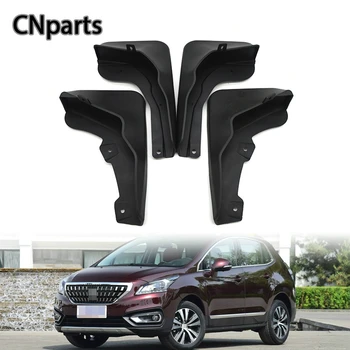 

Auto 4Pcs Car-styling For Peugeot 3008 Mk2 GT 2017 2018 Front Rear Mudguards Splash Guard Fenders Mudflaps Accessories