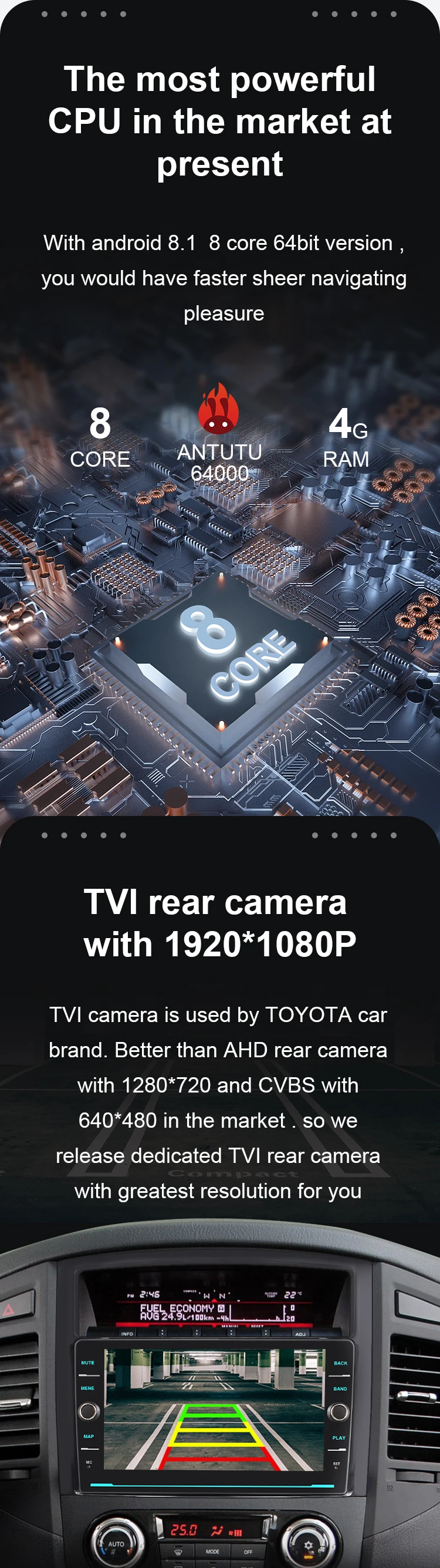 Cheap EBILAEN  Car DVD Radio player For Mitsubishi PAJERO 4  Multimedia 2din Android 8.1 Radio GPS Navigation V90 V97 Rear Camera 3