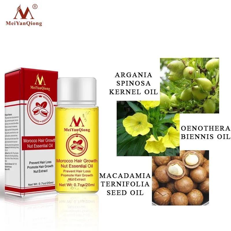 Crescita rapida Potenti prodotti essenziali Olio essenziale Trattamento liquido Prevenzione della perdita Cura dei capelli_voghion.com