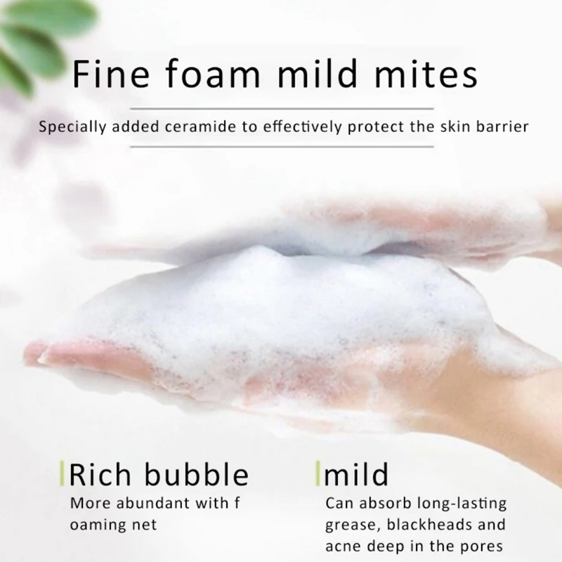 Anti-mites Soap Moisturizing Oil-control Sterilization Soap Brighten Skin Color Cleansing Handmade Soap.w