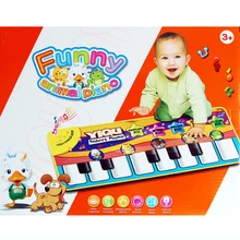 72x29 см музыкальный коврик для пианино детский игровой коврик игрушка музыкальный коврик для инструмента музыкальный инструмент игровой ковер музыкальные игрушки развивающие игрушки