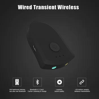 

New Wireless Audio Receiver Transmitter USB Wireless Communication Adapter Connector DOM668