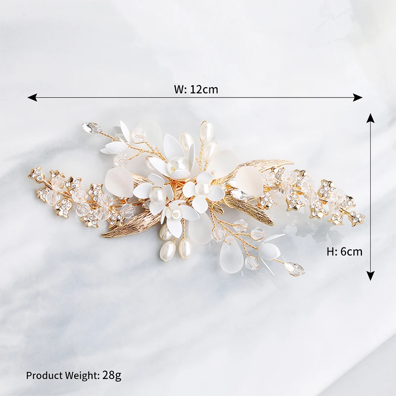 Miallo Fashion Wedding Hair Clips Flowers Bridal Hair Jewelry Accessories Handmade Ornaments Headpieces Bridesmaid Gift jewelry accessories jewelry set hair accessory hair clip hair headdress bridal headwear