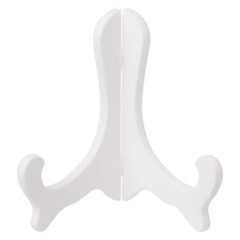 

6 Inch Tall Plastic Display Stand Holder Easels For Plates Photos Tea Tray