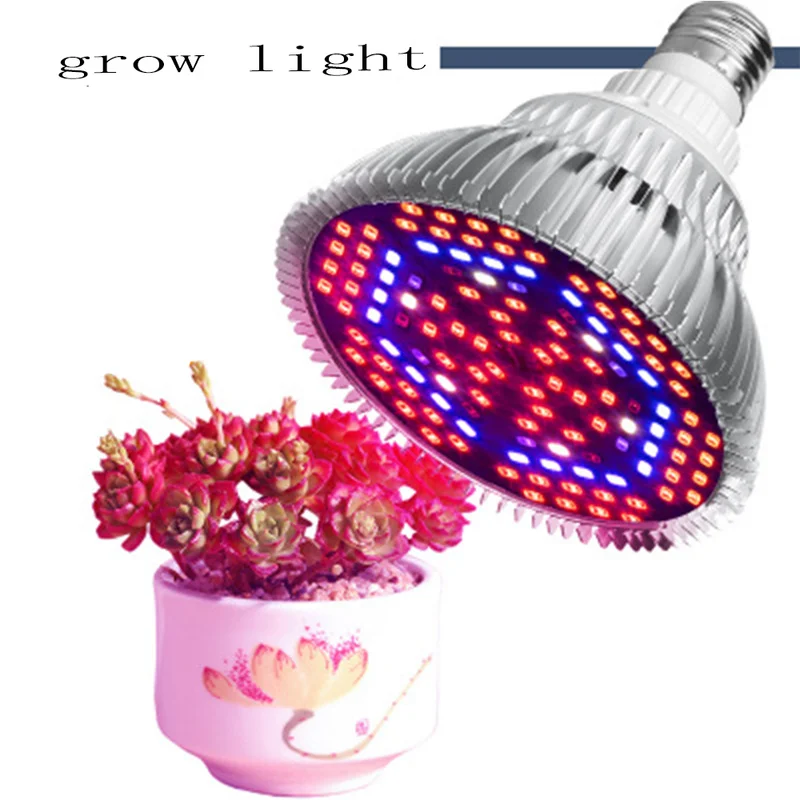 

New LED Grow Light Full Spectrum 30W/50W/80W E27 UV IR LED Growing Bulb for Indoor Hydroponics Flowers Plants LED Growth Lamp