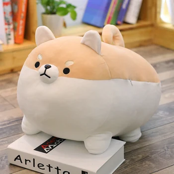 

3D Novelty Throw Pillows Soft Puppy Plush Stuffed Plush Housewarming Party Hold Pillow JS23