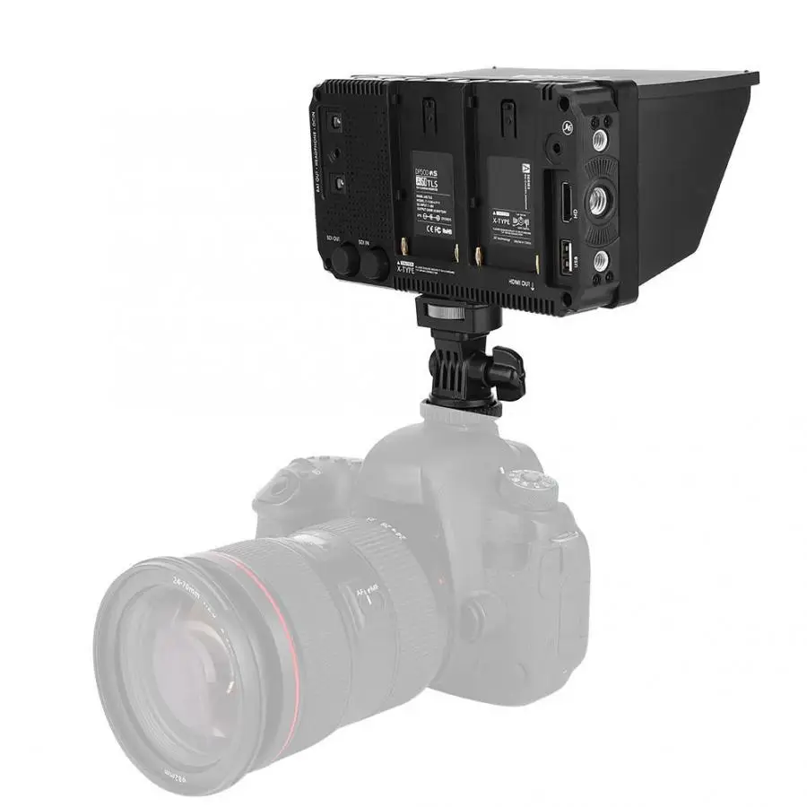 Переходное кольцо для объективов Fotga A50TLS FHD 5 дюймов Сенсорный экран 1920x1080 4K HD видео через функцию On-Камера для контроля уровня сахара в крови с 3D LUT Функция 3G-SDI фотомонитор