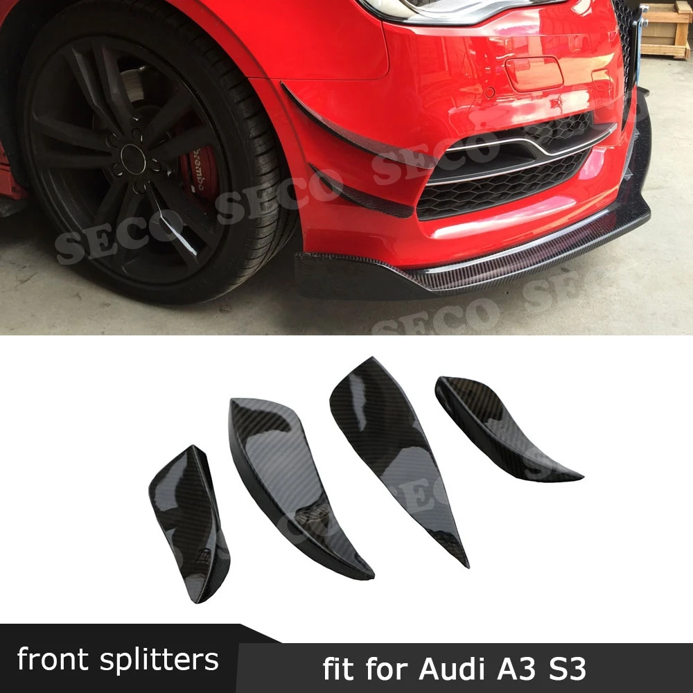 Надувной нож для Audi A3 S3 Sedan 2014 2016 из углеродного волокна|Амортизаторы| |